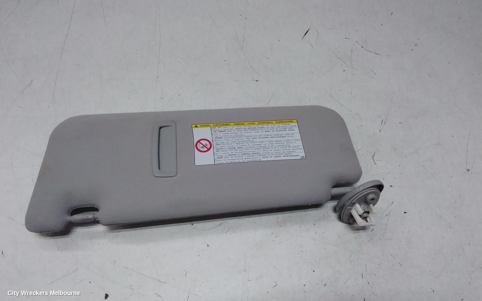 LEXUS RX SERIES SUNVISOR, AL10, RH SIDE, 12/2008 - 08/2015