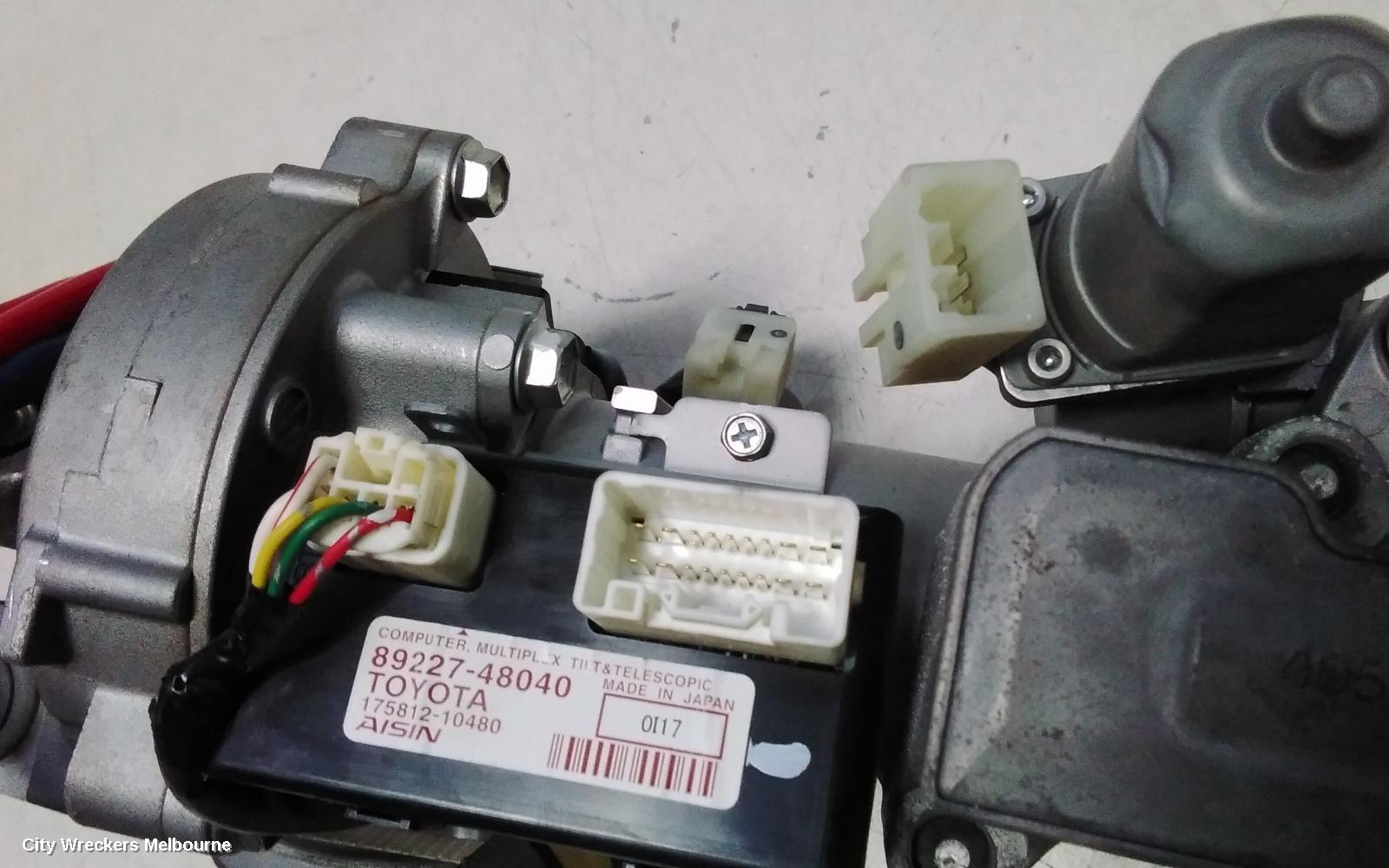 LEXUS RX SERIES STEERING COLUMN, AL10, 12/2008 - 08/2015
