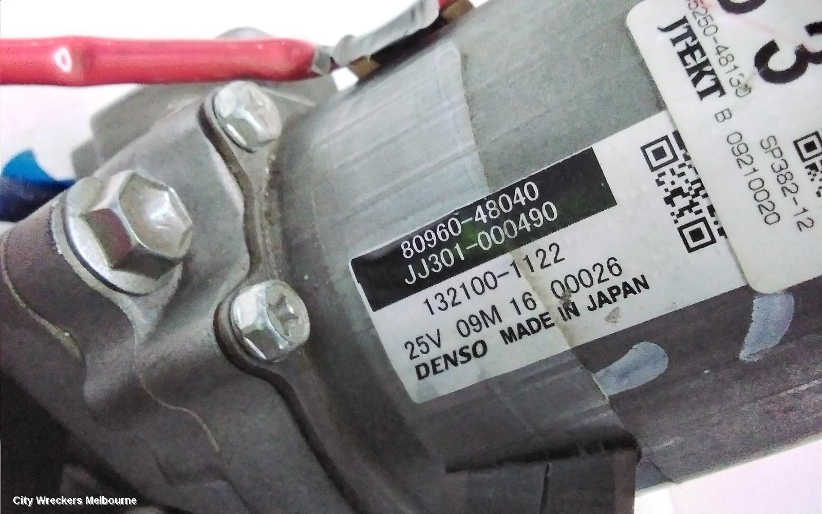 LEXUS RX SERIES STEERING COLUMN, AL10, 12/2008 - 08/2015
