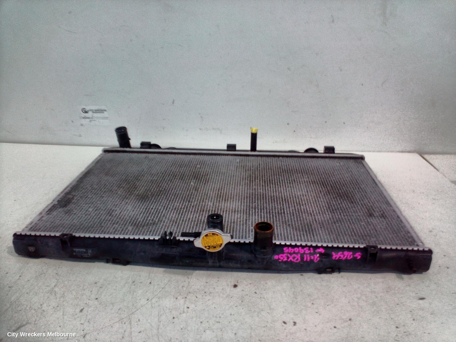 LEXUS RX SERIES RADIATOR, AUTO, 3.5, 2GR-FXE, RX450H, GYL15R, 12/2008 - 08/2015