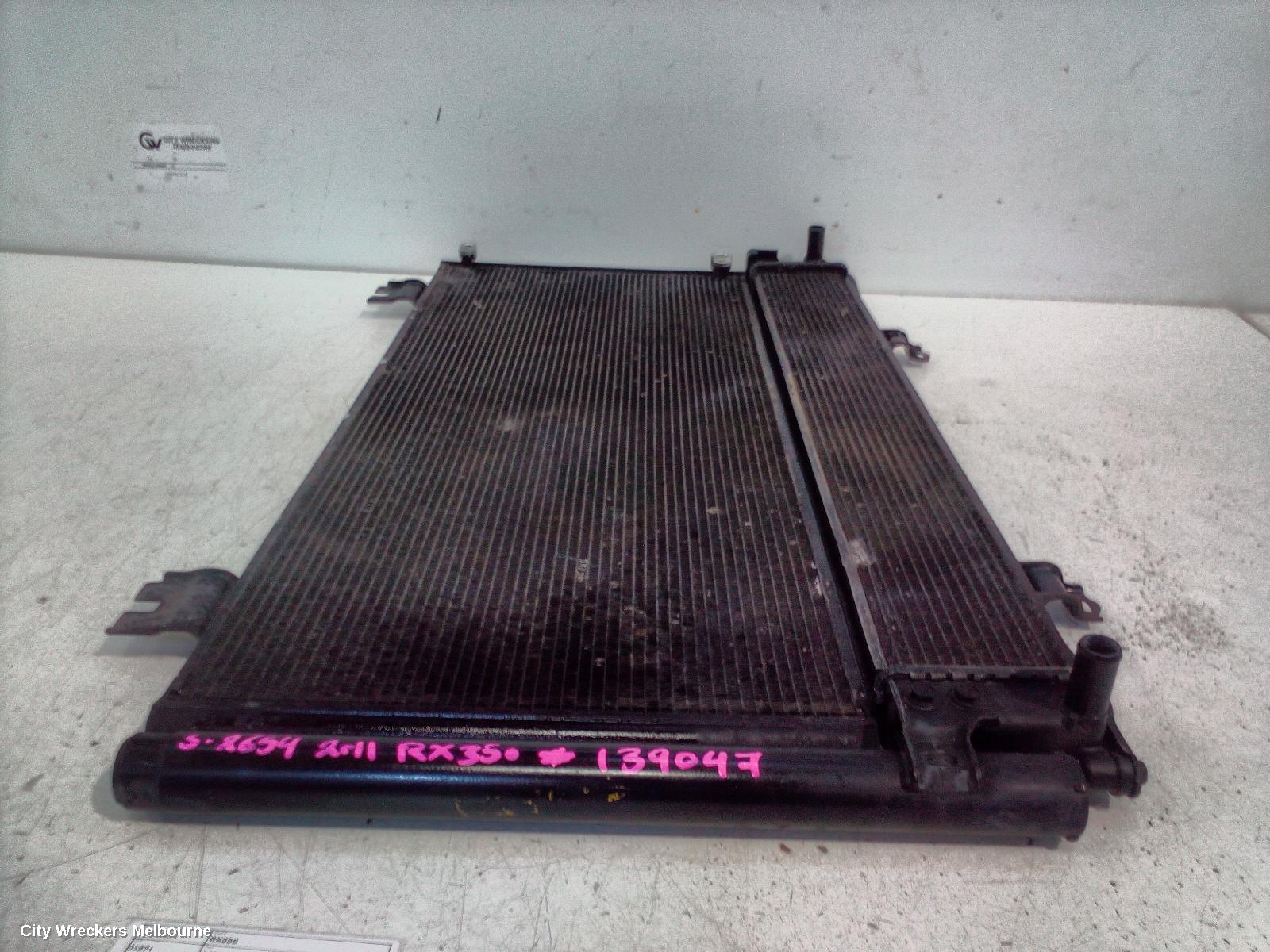 LEXUS RX SERIES A/C CONDENSER, GYL15R, RX450H, 12/2008 - 08/2015