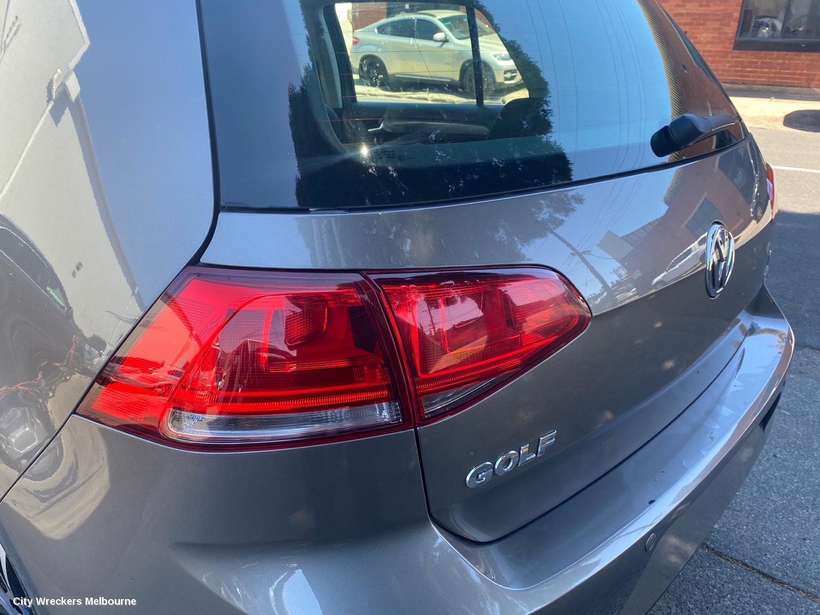 VOLKSWAGEN GOLF LEFT TAILLIGHT, GEN 7, HATCH, STANDARD, NON LED TYPE, 03/2013 - 03/2017