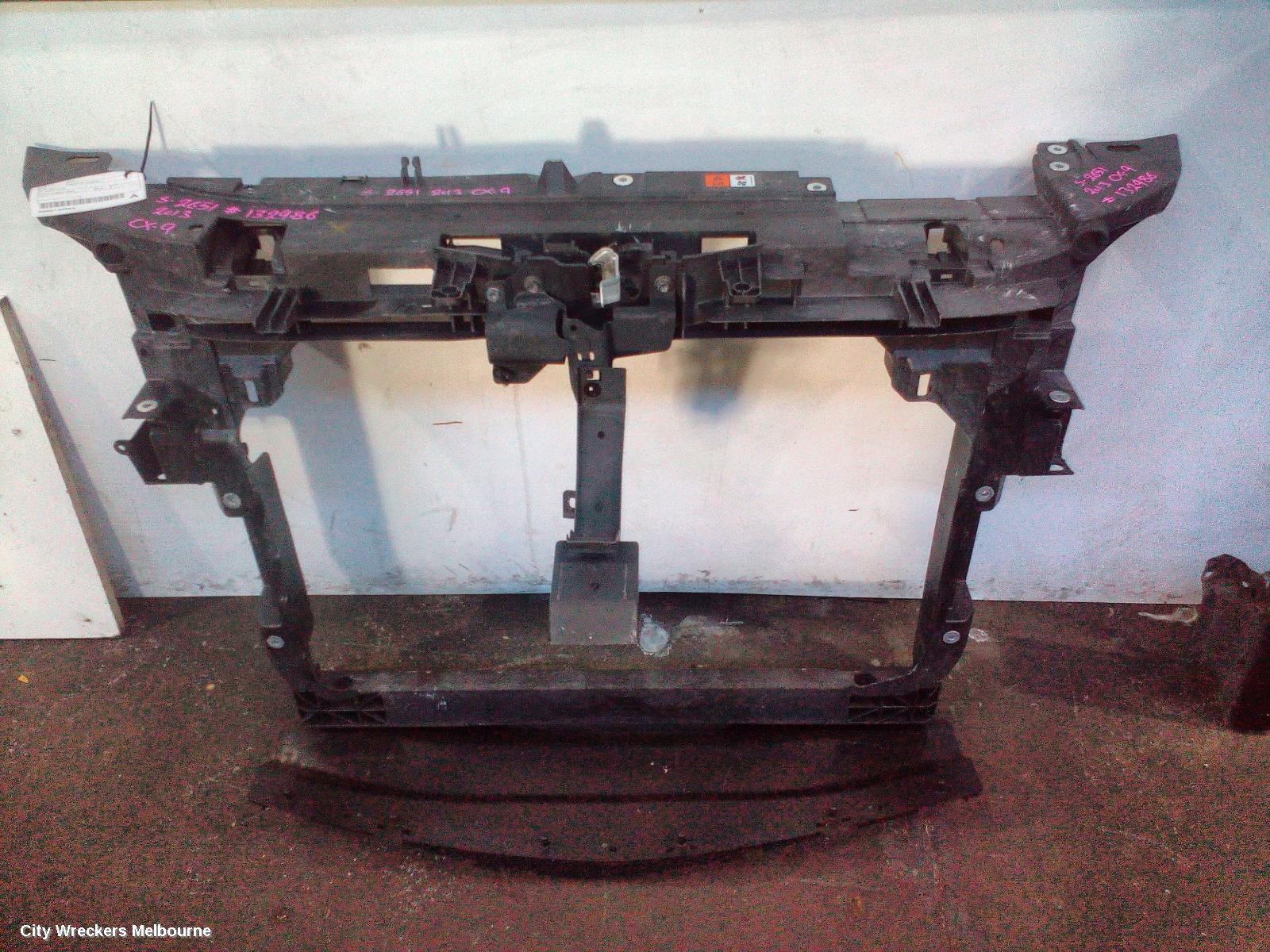 MAZDA CX9 RADIATOR SUPPORT, TB, 12/2007 - 12/2015