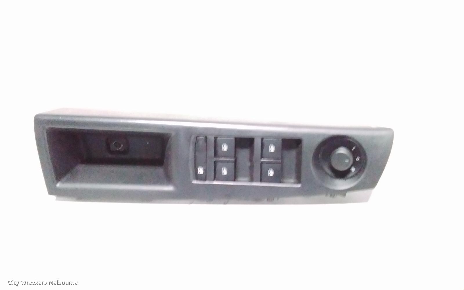HOLDEN CRUZE PWR DR WIND SWITCH, RH FRONT (MASTER SWITCH), JG, 03/2009 - 02/2011