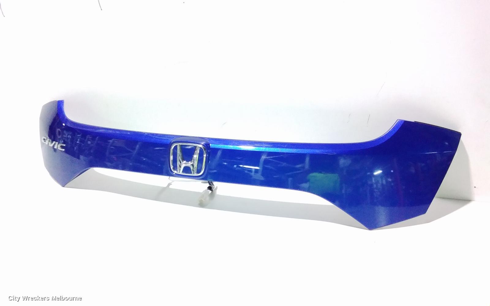 HONDA CIVIC REAR GARNISH, TAILGATE GARNISH, 10TH GEN, HATCH, TYPE R, 06/2017 - 08/2021