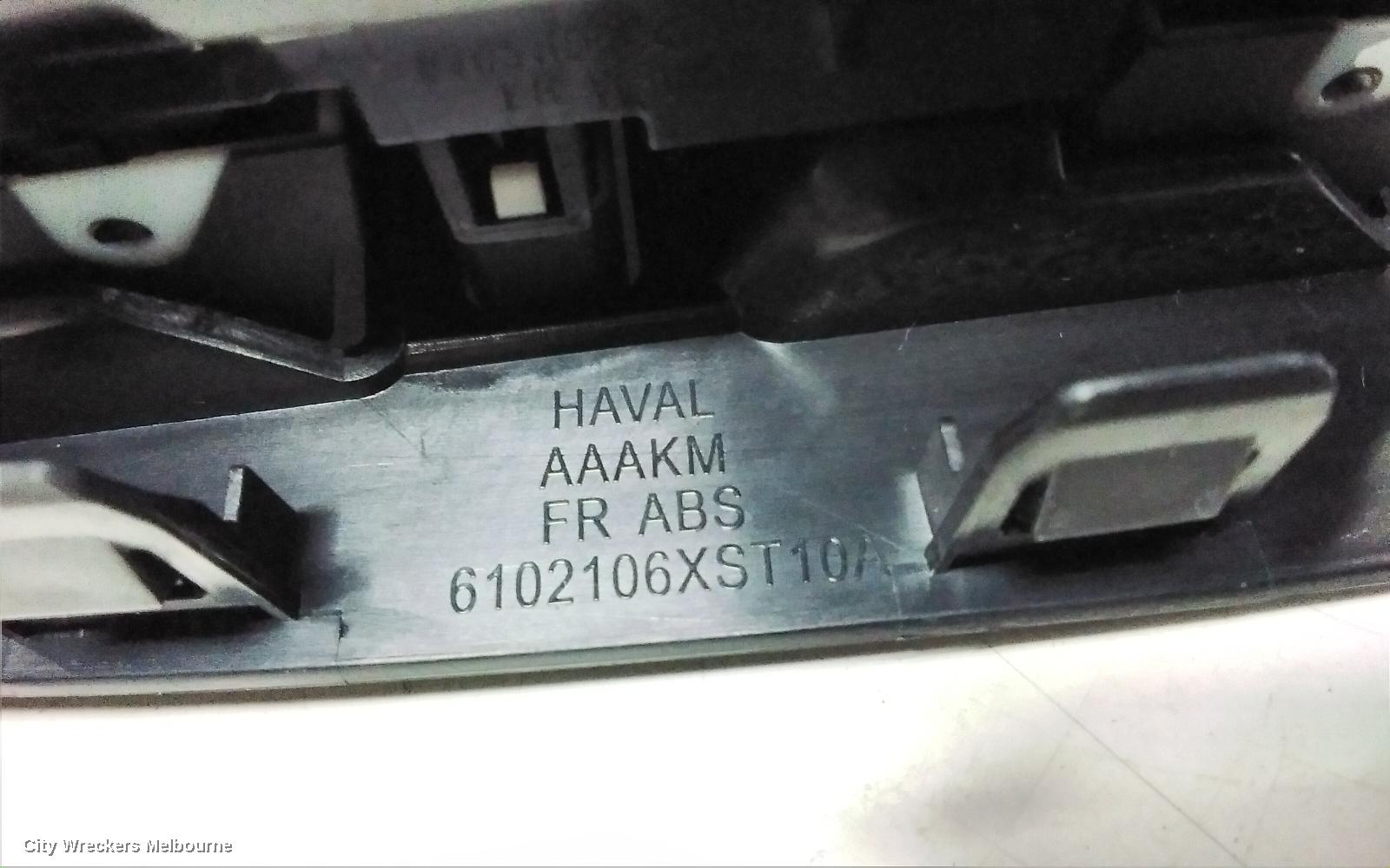 HAVAL JOLION PWR DR WIND SWITCH, A01, RH FRONT (MASTER SWITCH), NON AUTO FOLD, 02/2021 ONWARDS
