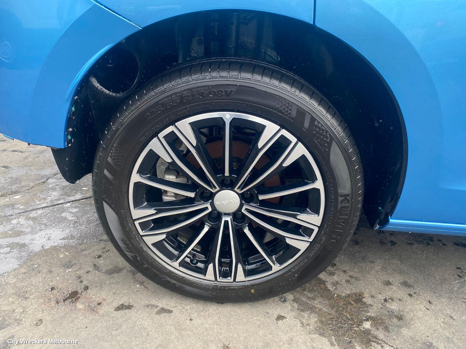 HAVAL JOLION WHEEL MAG, A01, FACTORY, 18X7.0IN, MULTI SPOKE, ALUMINUM W/ GREY, 01/2022 ONWARDS