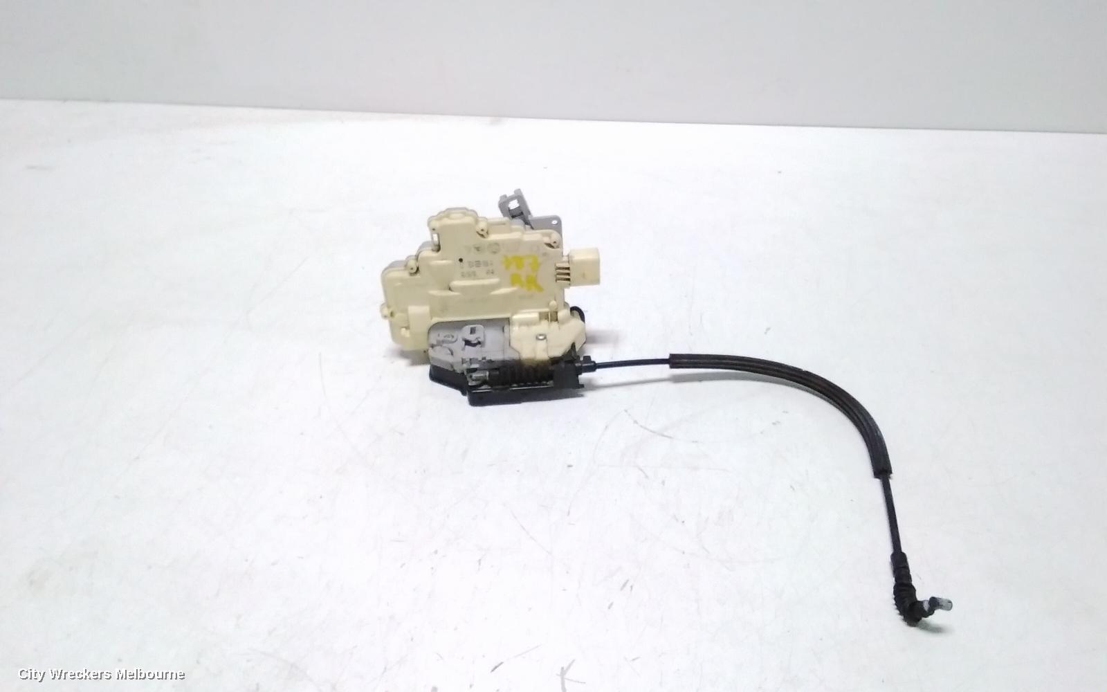 AUDI Q7 DOOR/BOOT/GATE LOCK, RIGHT REAR DOOR LOCK, 4L, DUAL ROW (7 PIN), P/N 3C4839016A, 09/2006 - 09/2009