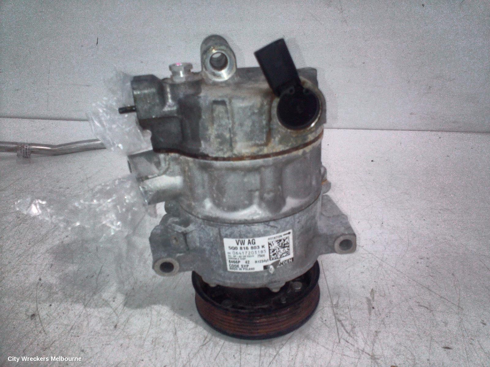 VOLKSWAGEN CRAFTER A/C COMPRESSOR, SY1, 2.0, DIESEL, DAVA/DAUA CODE, SANDEN, 08/2017 ONWARDS