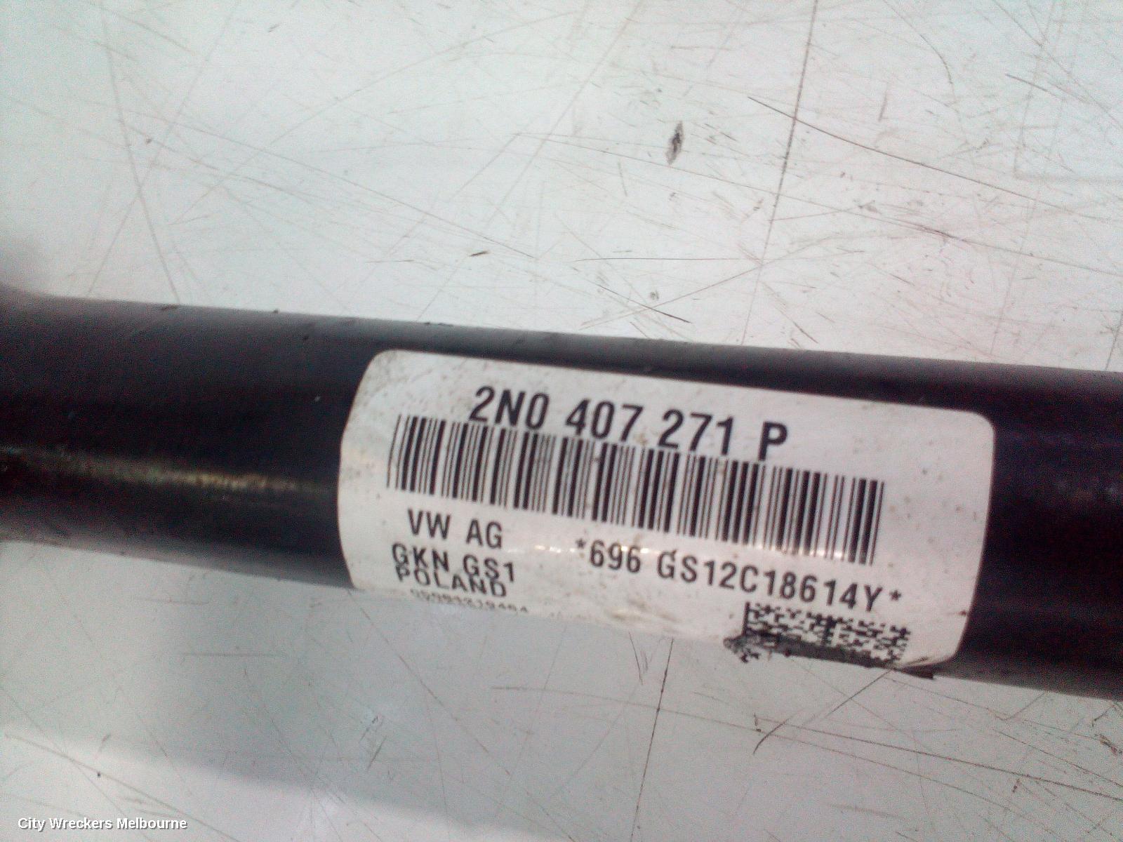 VOLKSWAGEN CRAFTER LEFT DRIVESHAFT, SY1, 08/2017 ONWARDS