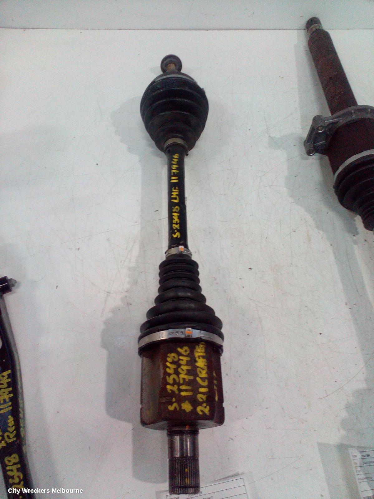 VOLKSWAGEN CRAFTER LEFT DRIVESHAFT, SY1, 08/2017 ONWARDS
