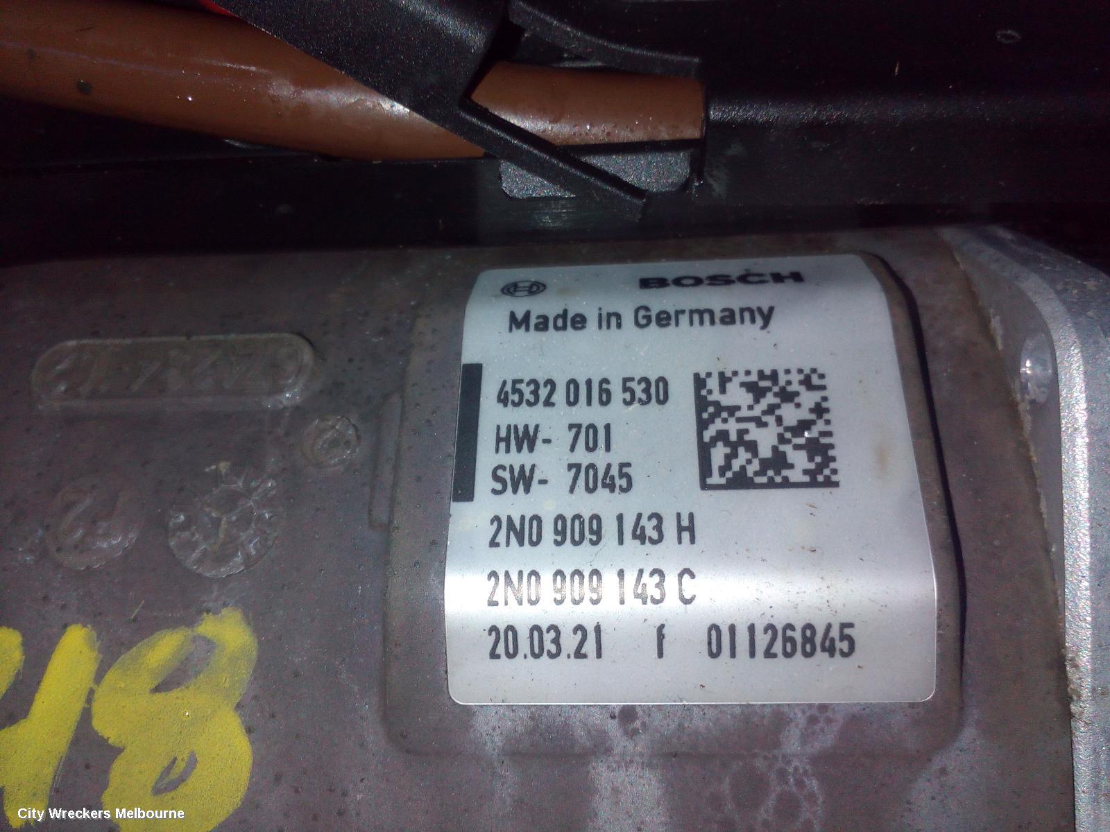 VOLKSWAGEN CRAFTER STEERING BOX/RACK, SY1, 08/2017 ONWARDS