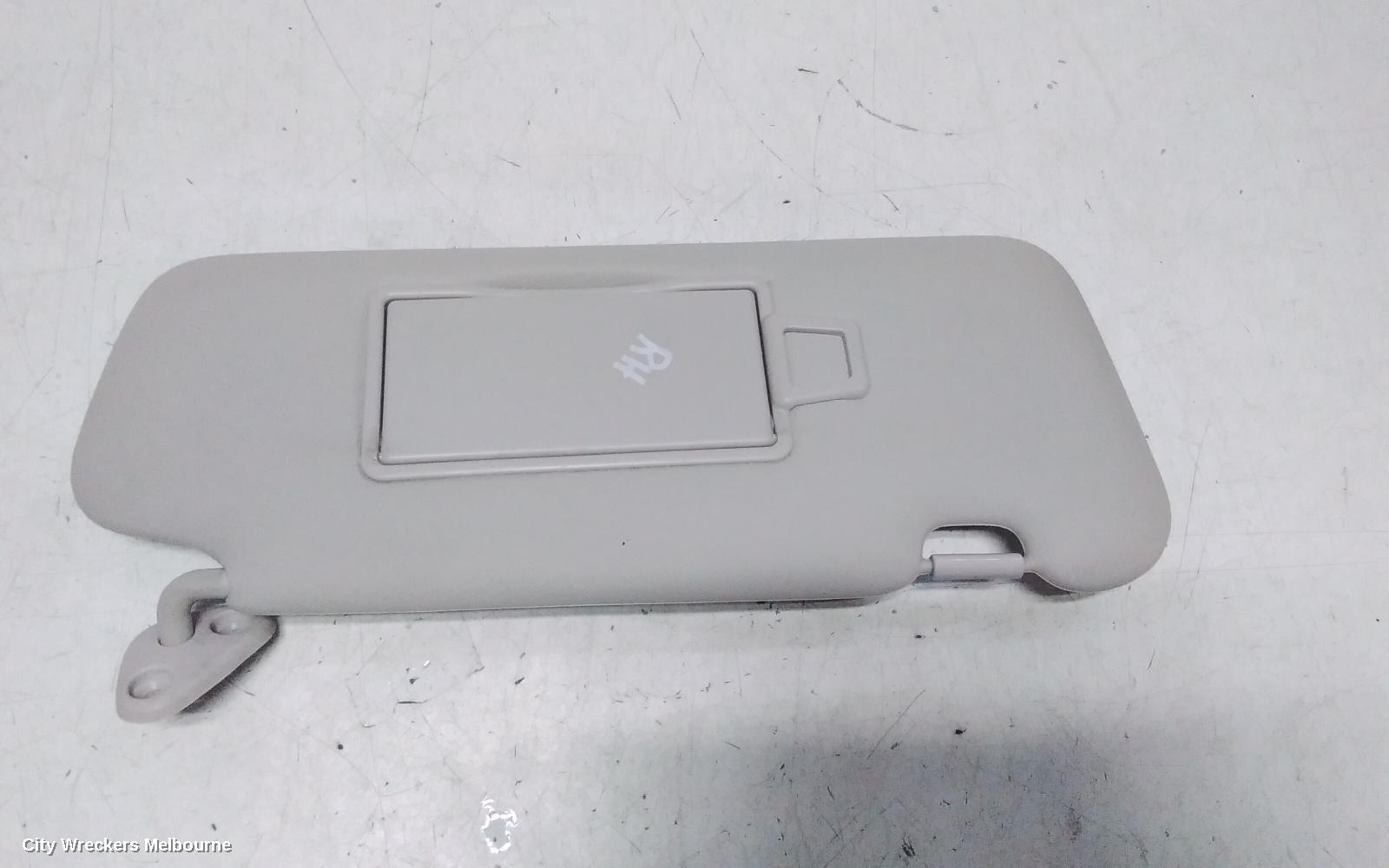 GREAT WALL CANNON UTE SUNVISOR, NPW, RH SIDE, 09/2020 ONWARDS