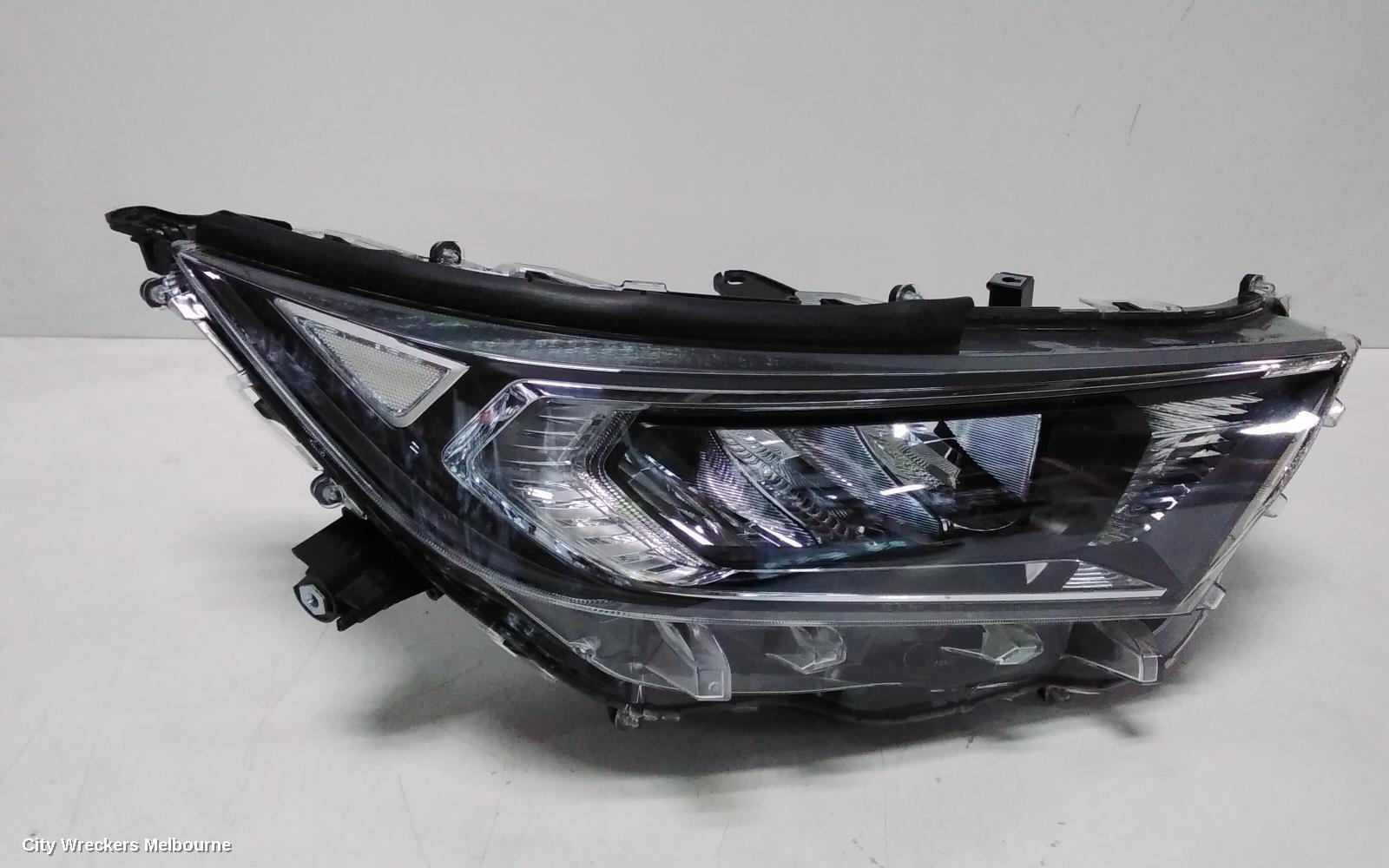 TOYOTA RAV4 RIGHT HEADLAMP, W/ LED TYPE, NON PROJECTOR TYPE, XA50, NON HEV TYPE, 11/2018 ONWARDS
