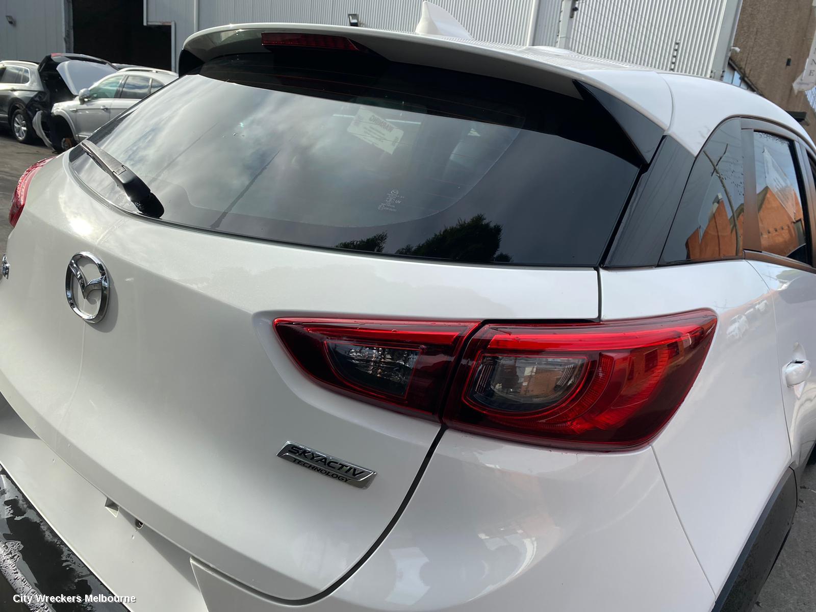 MAZDA CX3 RIGHT REAR DOOR, DK, 03/2015 ONWARDS