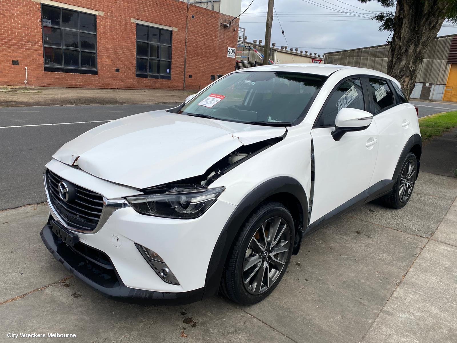 MAZDA CX3 RIGHT FRONT WINDOW REG/MOTOR, DK, 03/2015 - 01/2017