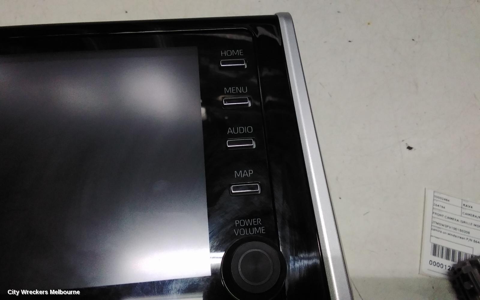TOYOTA RAV4 RADIO/CD/DVD/SAT/TV, HEAD UNIT, W/ DISPLAY UNIT, 8IN TOUCHSCREEN, NON PREMIUM TYPE, XA50, GX/GXL/XSE, 11/2018 - 06/2022