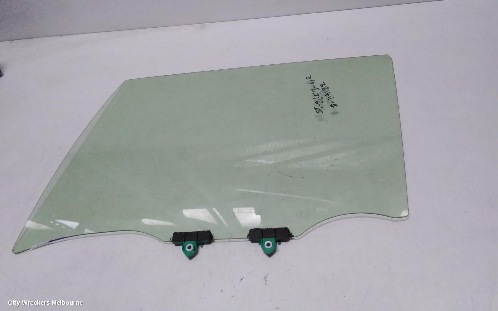 TOYOTA RAV4 LEFT REAR DOOR WINDOW, XA50, NON PRIVACY TYPE, 11/2018 ONWARDS