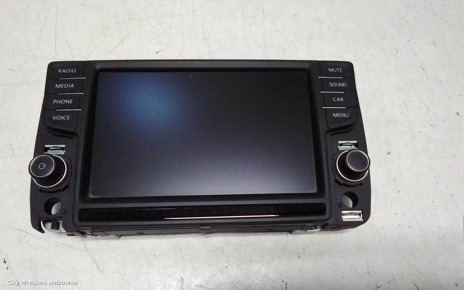 VOLKSWAGEN CRAFTER RADIO/CD/DVD/SAT/TV, DISPLAY UNIT, 8IN, TOUCHSCREEN, SY1, 08/2017 ONWARDS