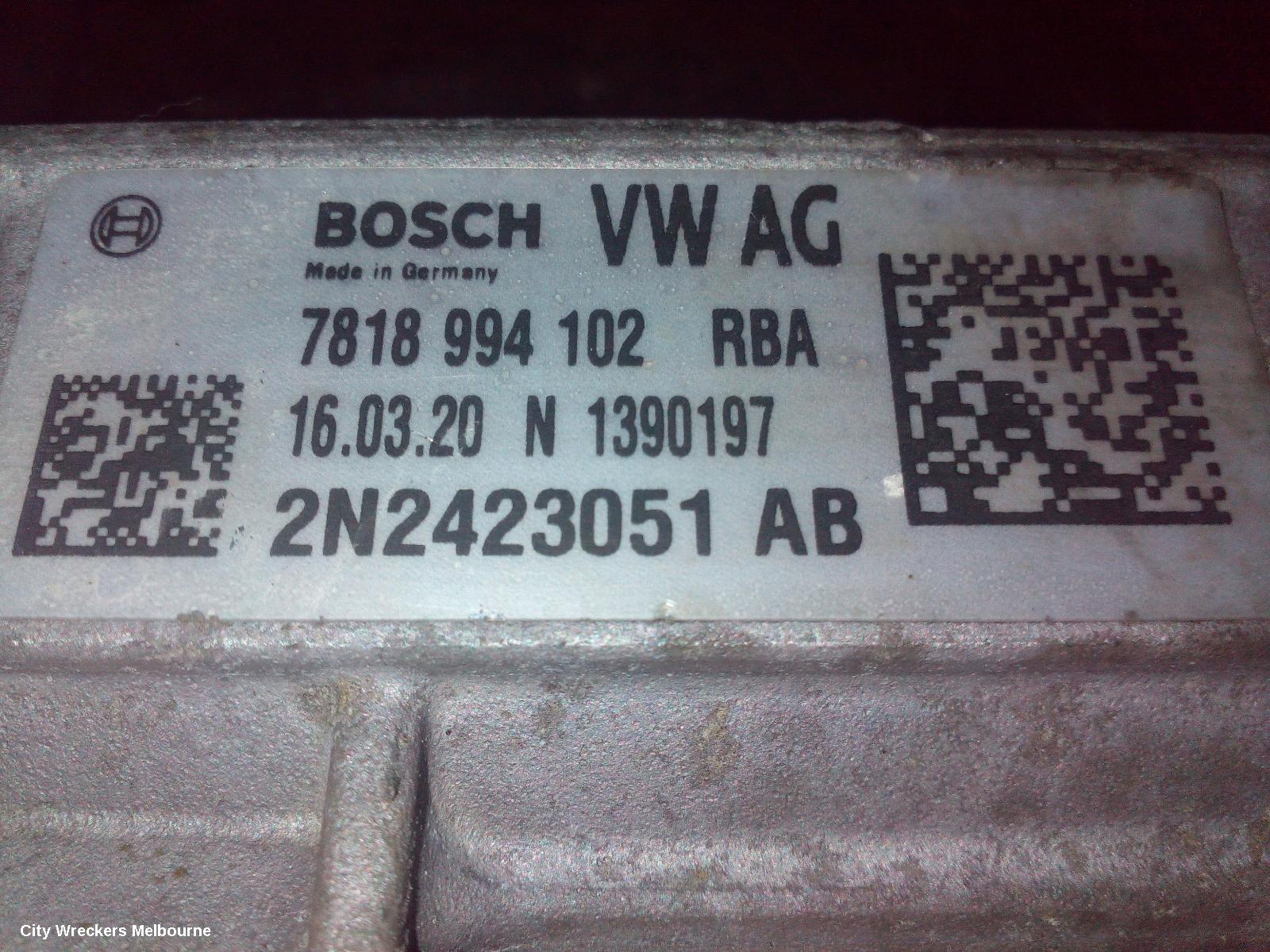 VOLKSWAGEN CRAFTER STEERING BOX/RACK, SY1, 08/2017 ONWARDS