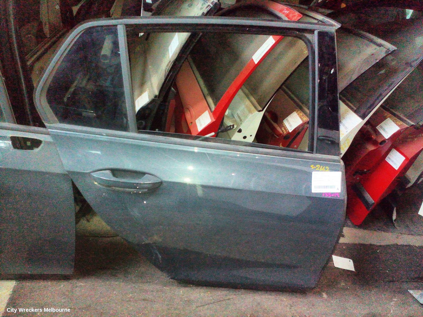 VOLKSWAGEN GOLF RIGHT REAR DOOR, GEN 8, HATCH, 09/2020 ONWARDS