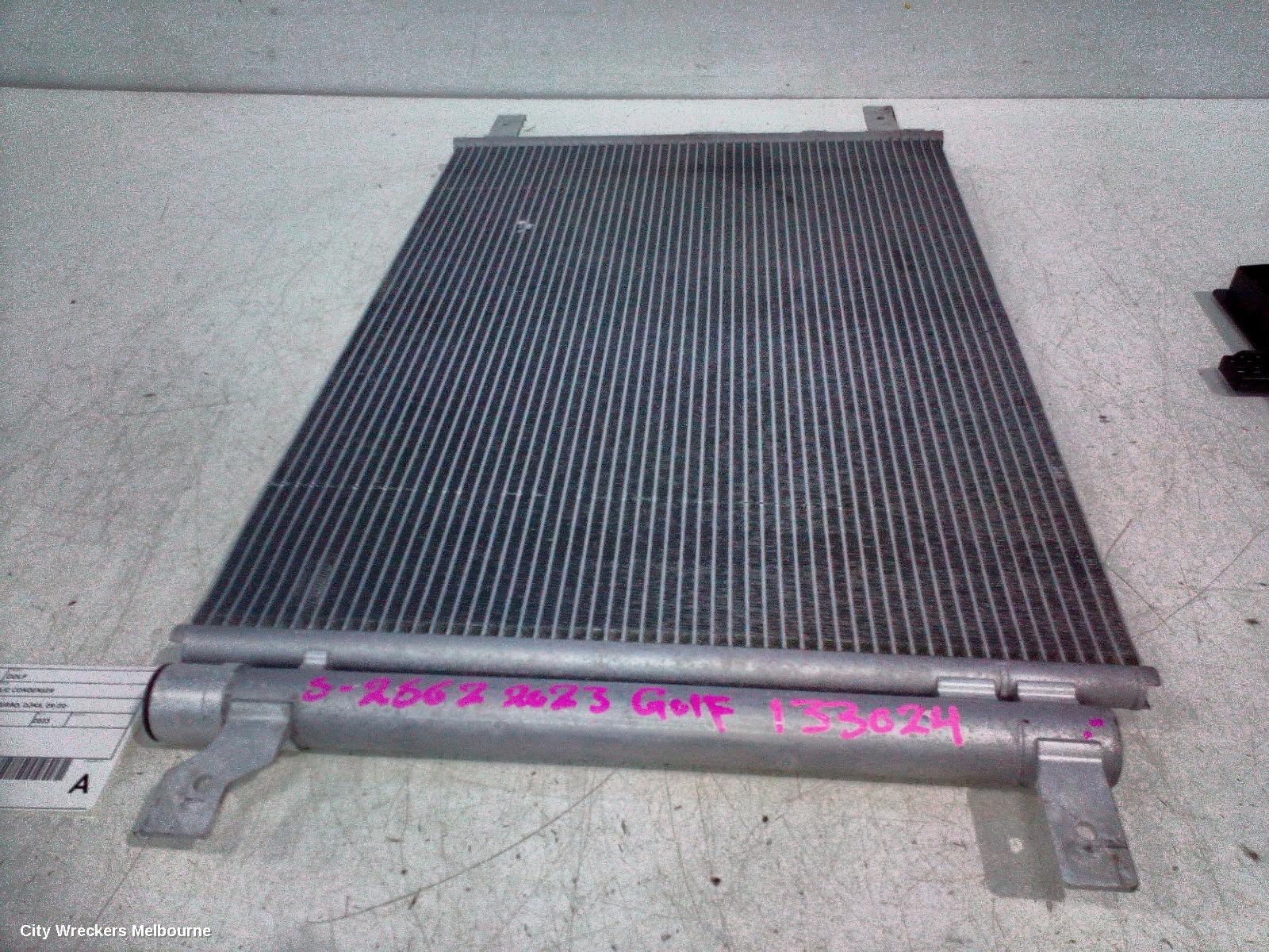 VOLKSWAGEN GOLF A/C CONDENSER, GEN 8, 1.4, PETROL, TURBO, DJKA, 09/2020 ONWARDS