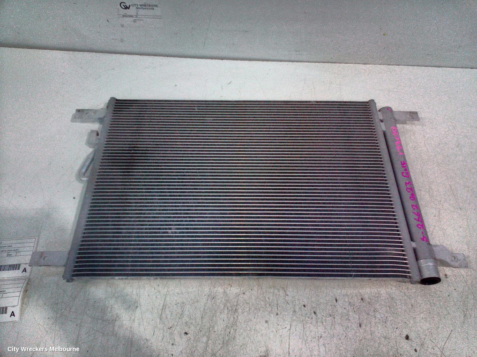 VOLKSWAGEN GOLF A/C CONDENSER, GEN 8, 1.4, PETROL, TURBO, DJKA, 09/2020 ONWARDS