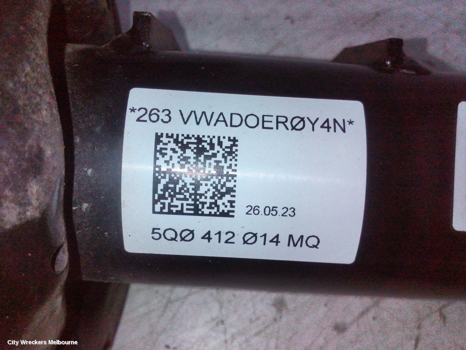 VOLKSWAGEN GOLF RIGHT FRONT STRUT, GEN 8, 1.4, PETROL, STANDARD, 09/2020 ONWARDS
