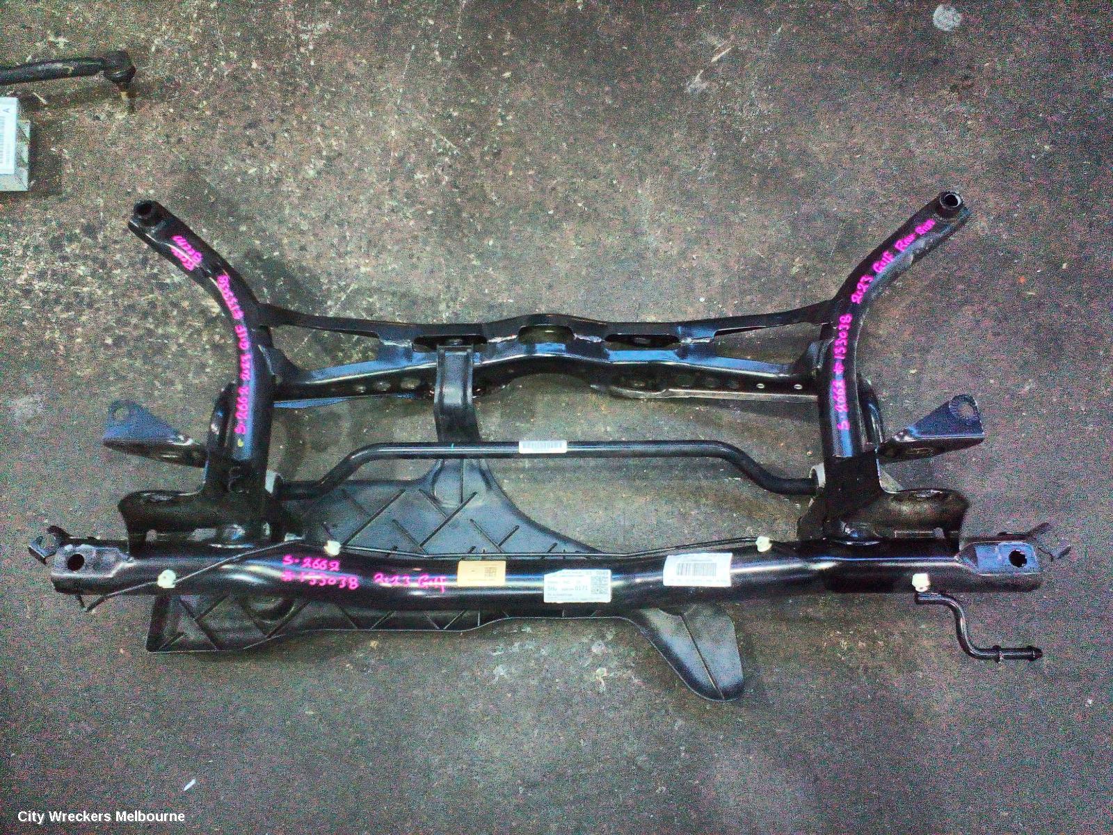 VOLKSWAGEN GOLF R BEAM/CRADLE/XMEMBR, GEN 8, 09/2020 ONWARDS