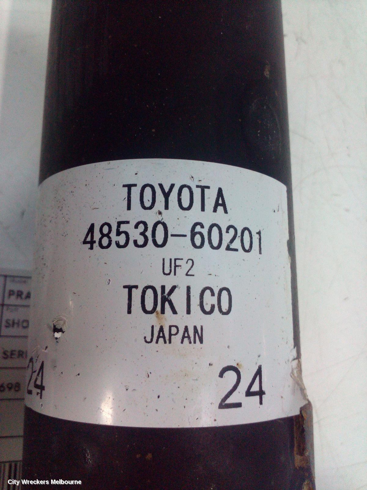 TOYOTA PRADO SHOCK ABSORBER, 150 SERIES, 5DR WAGON, REAR, LH SIDE, GX/GXL TYPE, 08/2009 - 07/2013