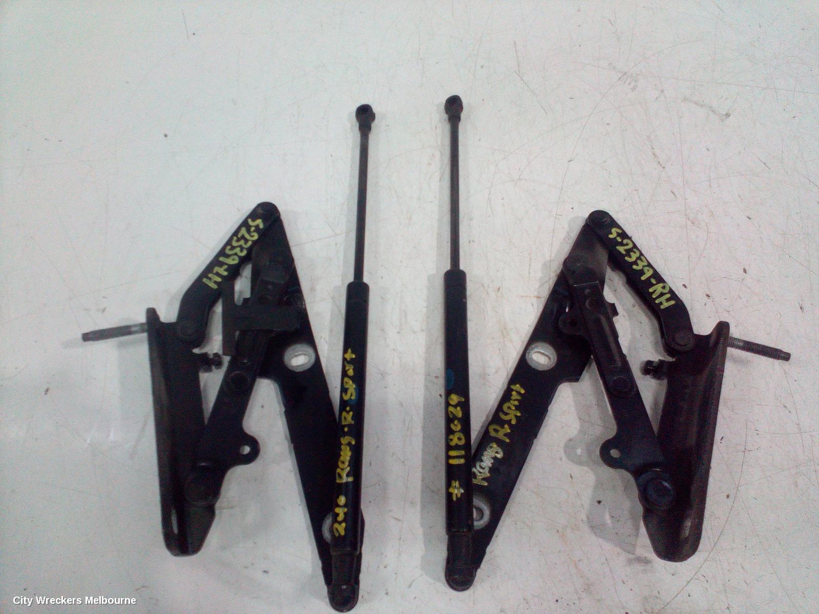 LAND ROVER RANGEROVER SPORT BONNET HINGE/STRUT, L320, 08/2005 - 12/2013