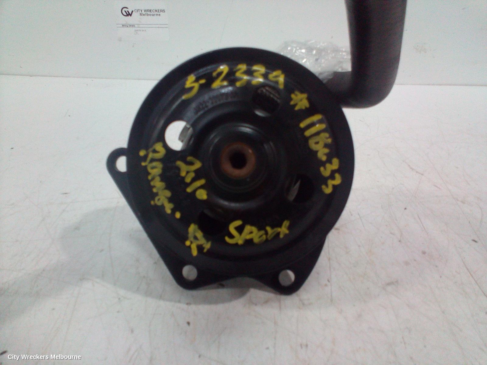 LAND ROVER RANGEROVER SPORT STEERING PUMP, 3.0 V6, DIESEL, TWIN TURBO, L320, 09/2009 - 05/2013