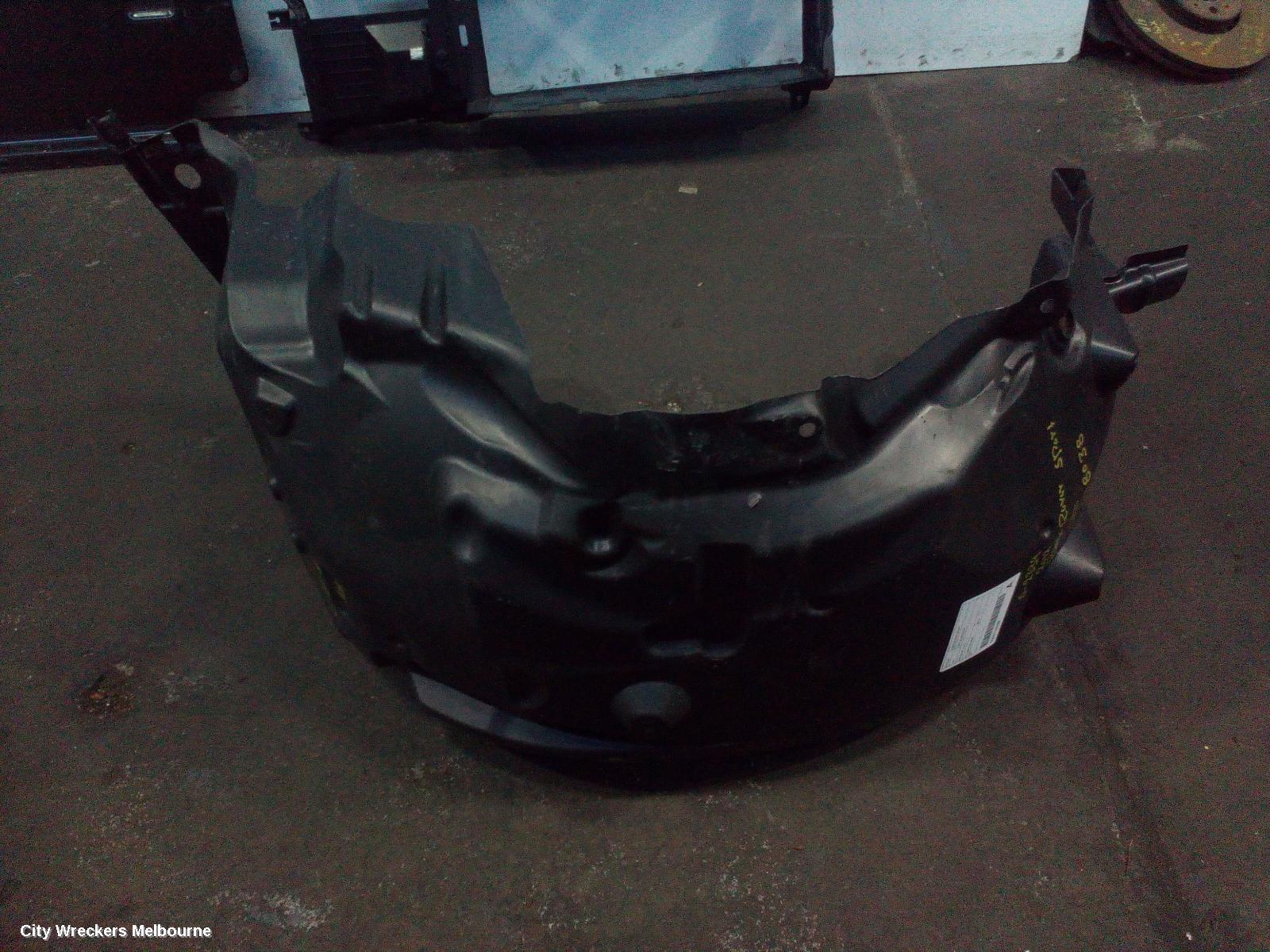 LAND ROVER RANGEROVER SPORT LEFT GUARD LINER, L320, 08/2005 - 12/2013