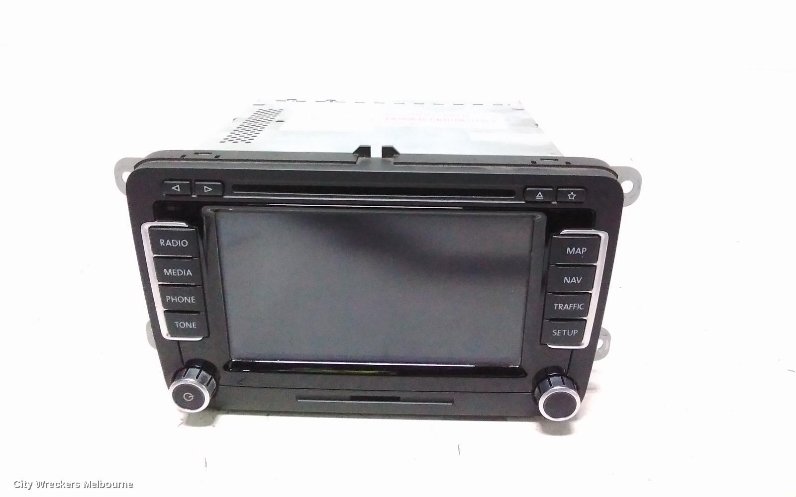 VOLKSWAGEN PASSAT RADIO/CD/DVD/SAT/TV, DISPLAY & HEAD UNIT (RNS510), 3C/MK6 B6-B7/3CC, 03/2006 - 12/2016