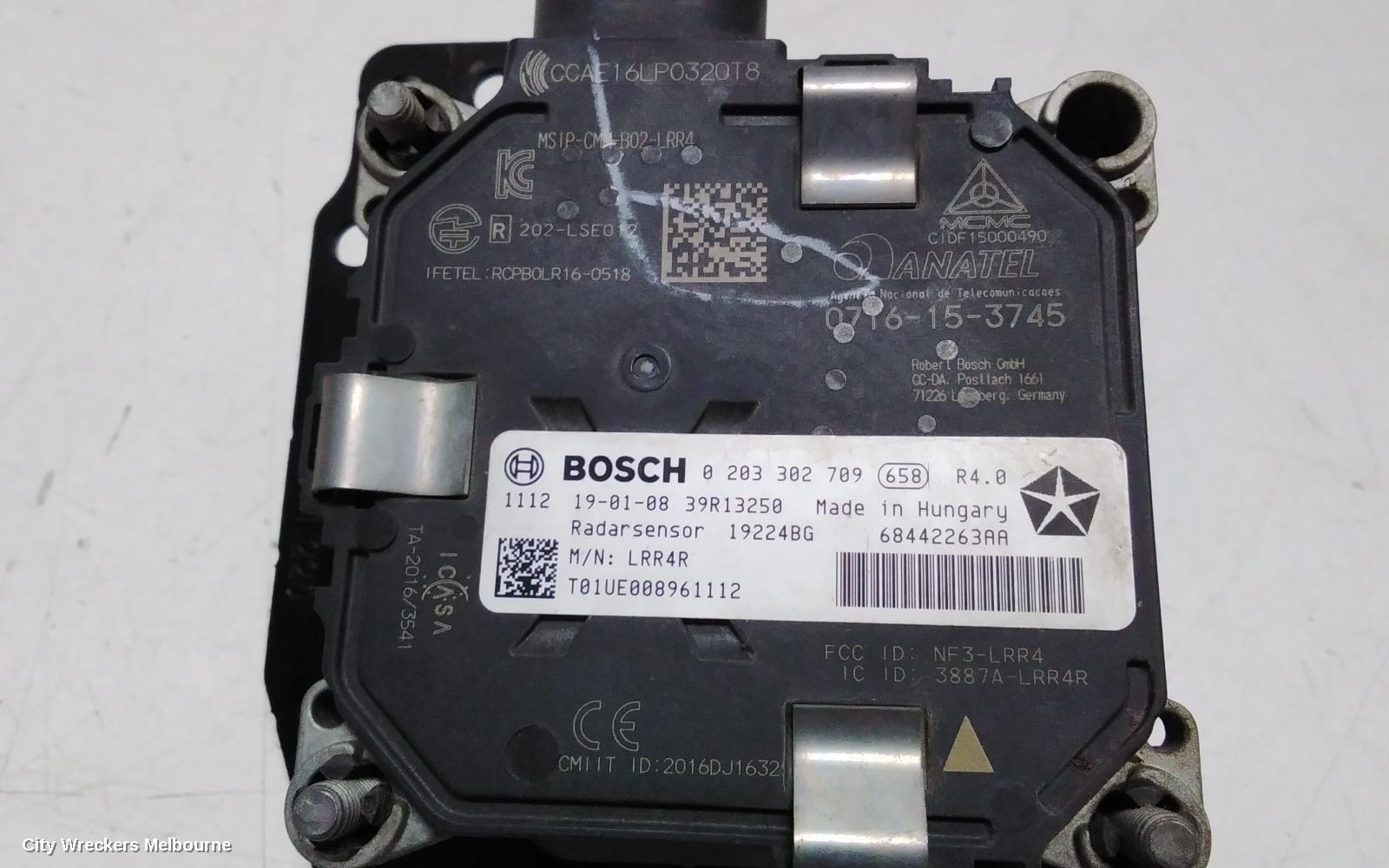 JEEP CHEROKEE, KL, 06/2014 - 11/2022, RADAR SENSOR ~ 19224BG: 118064
