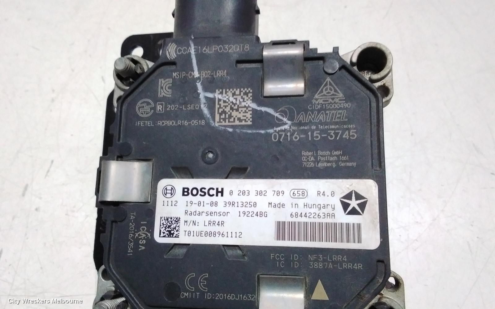 JEEP CHEROKEE, KL, 06/2014 - 11/2022, RADAR SENSOR ~ 19224BG: 118064