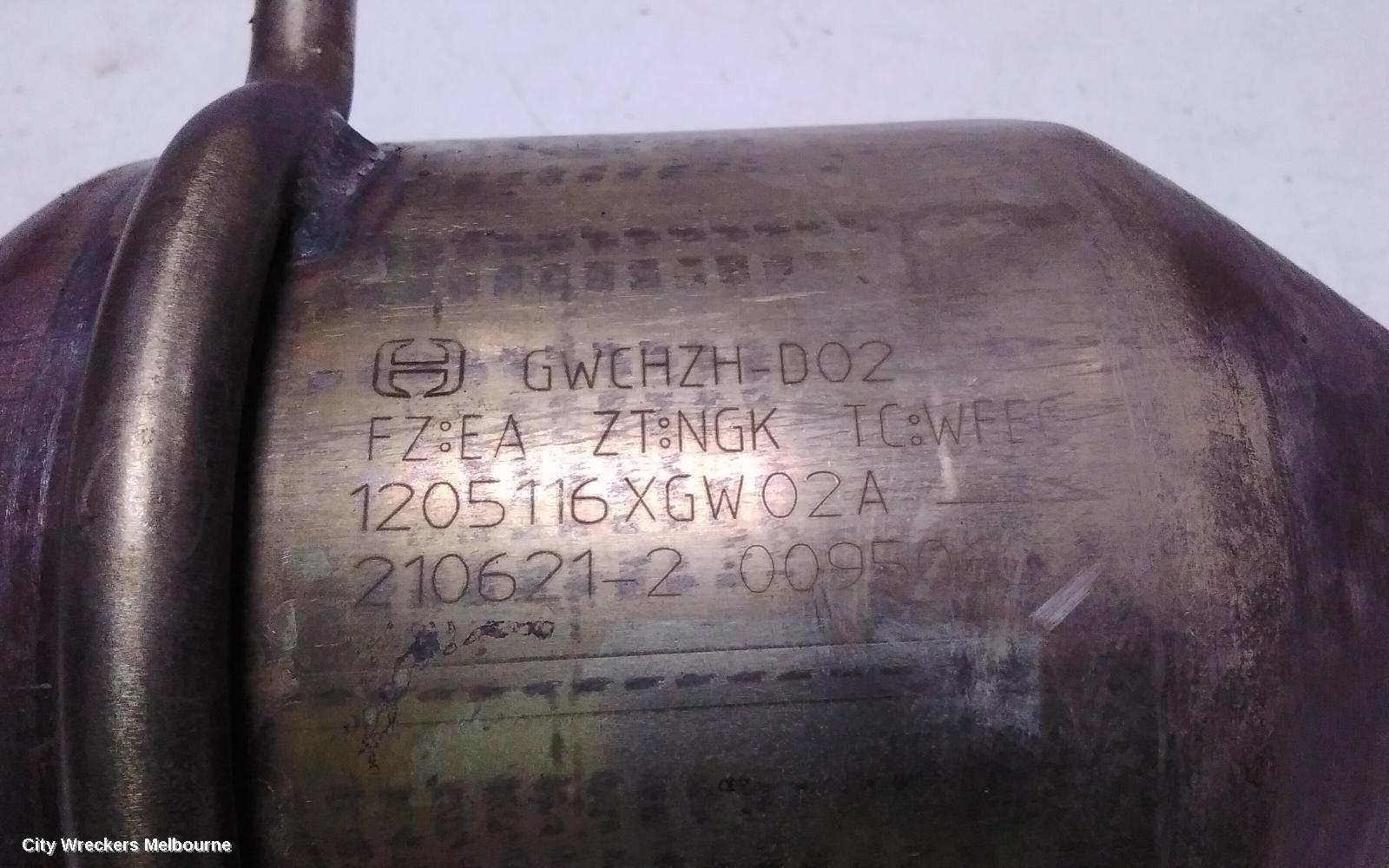 HAVAL JOLION CATALYTIC CONVERTER, A01, UNDER CAR-CAT TYPE, 1.5, PETROL, 02/2021 ONWARDS