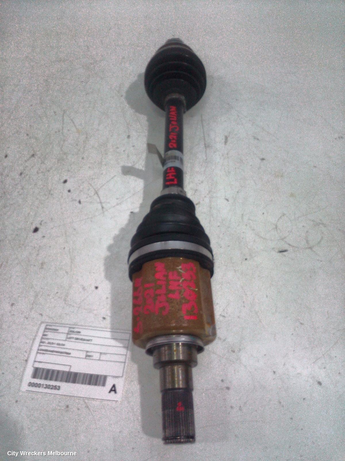 HAVAL JOLION LEFT DRIVESHAFT, A01, 02/2021 ONWARDS