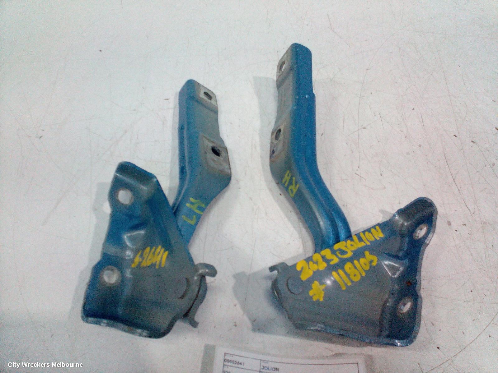 HAVAL JOLION BONNET HINGE/STRUT, A01, HINGE (PAIR), 02/2021 ONWARDS
