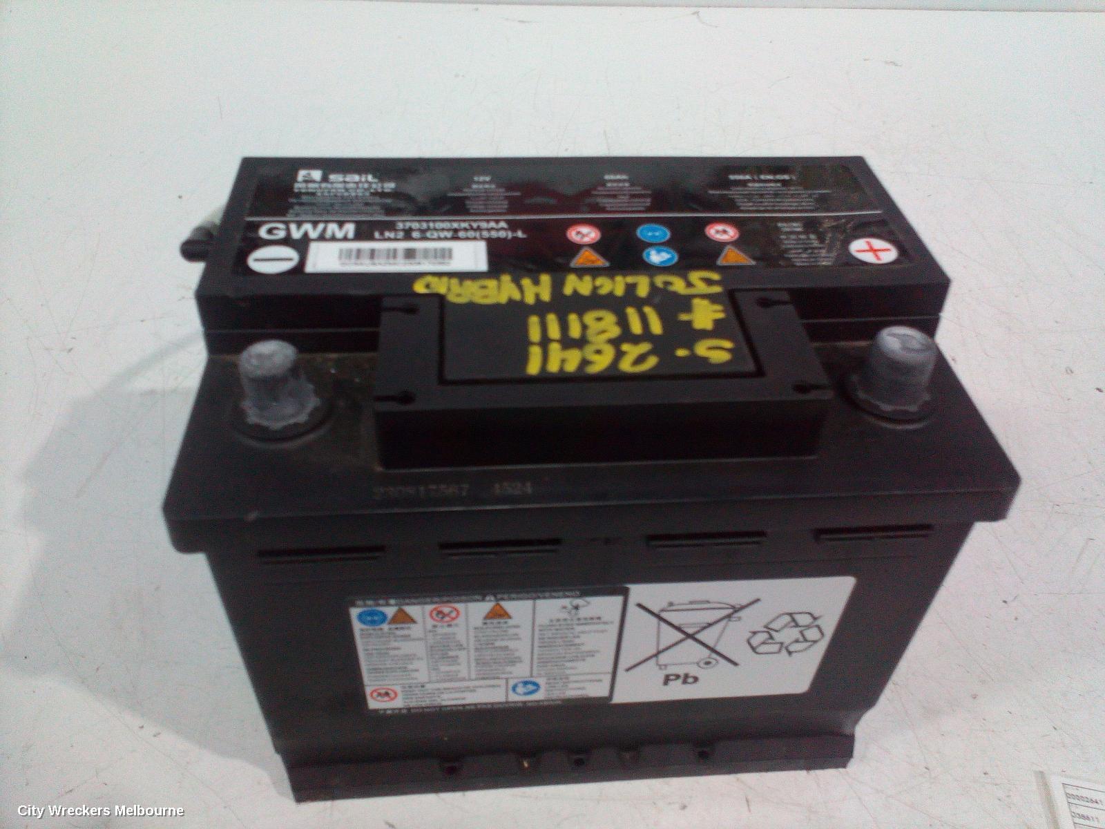HAVAL JOLION BATTERY, A01, 02/2021 ONWARDS