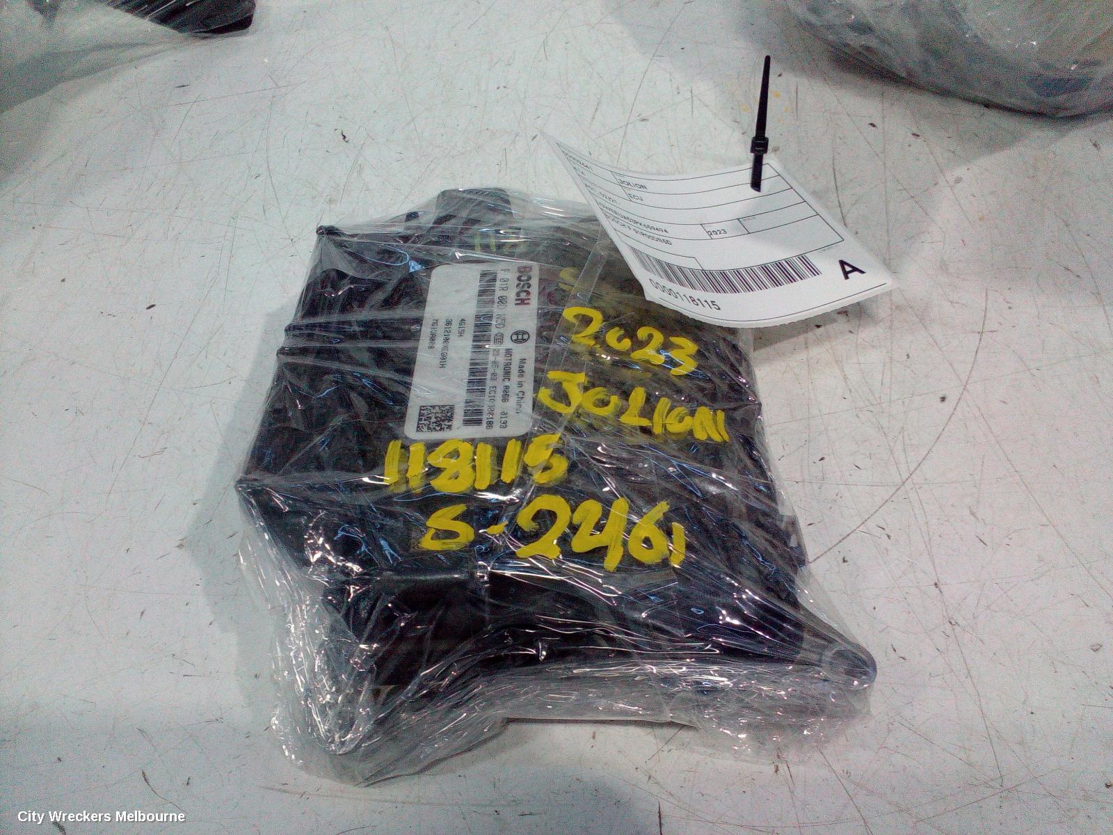 HAVAL JOLION ECU, A01, 02/2021 ONWARDS