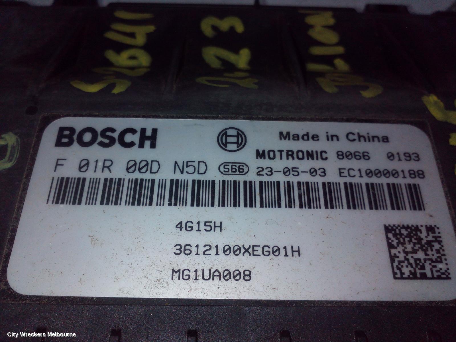 HAVAL JOLION ECU, A01, 02/2021 ONWARDS