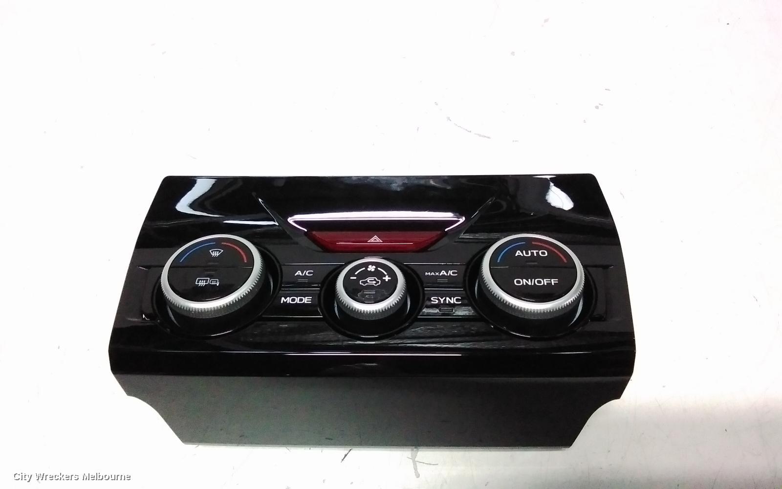 SUBARU FORESTER HEATER/AC CONTROLS, SK, DUAL ZONE CLIMATE CONTROL TYPE, 08/2018 - 11/2024