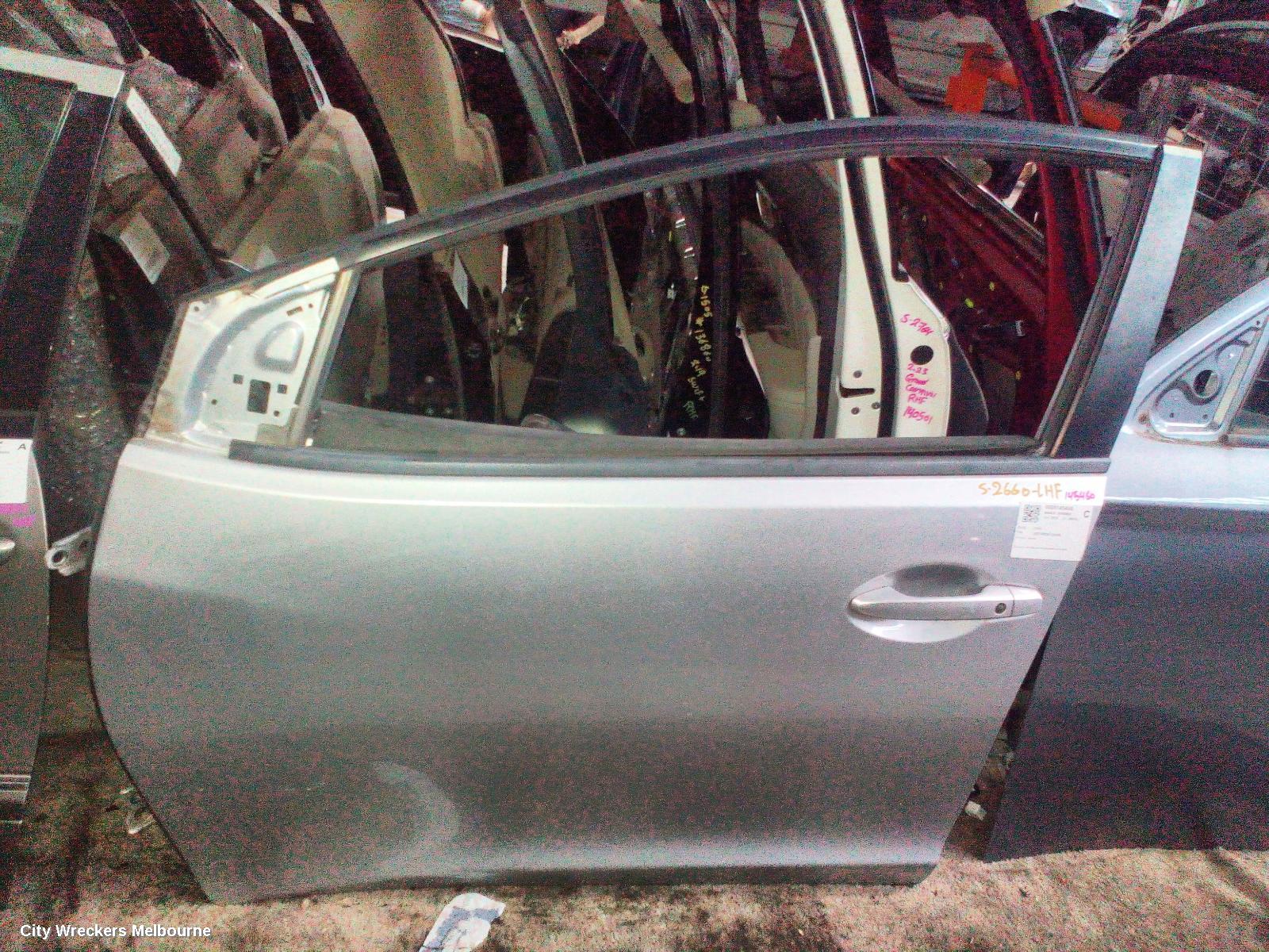 HONDA CIVIC LEFT FRONT DOOR, 9TH GEN, HATCH (VIN SHHFK), 06/2012 - 03/2015