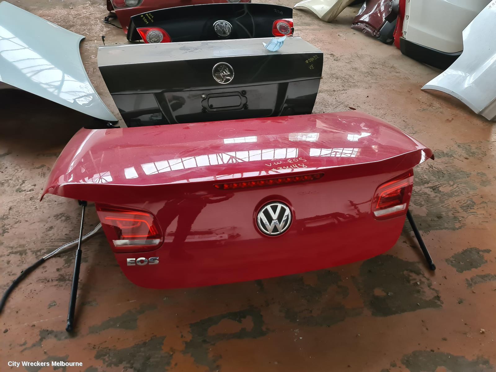 VOLKSWAGEN EOS BOOTLID/TAILGATE, BOOTLID, 1F, 02/2007 - 12/2014