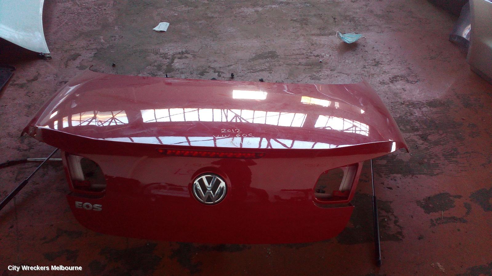 VOLKSWAGEN EOS BOOTLID/TAILGATE, BOOTLID, 1F, 02/2007 - 12/2014