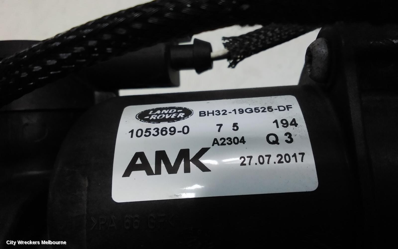 LAND ROVER RANGEROVER SPORT AIR RIDE COMPRESSOR, AIR COMPRESSOR, L320, 01/2010 - 12/2013