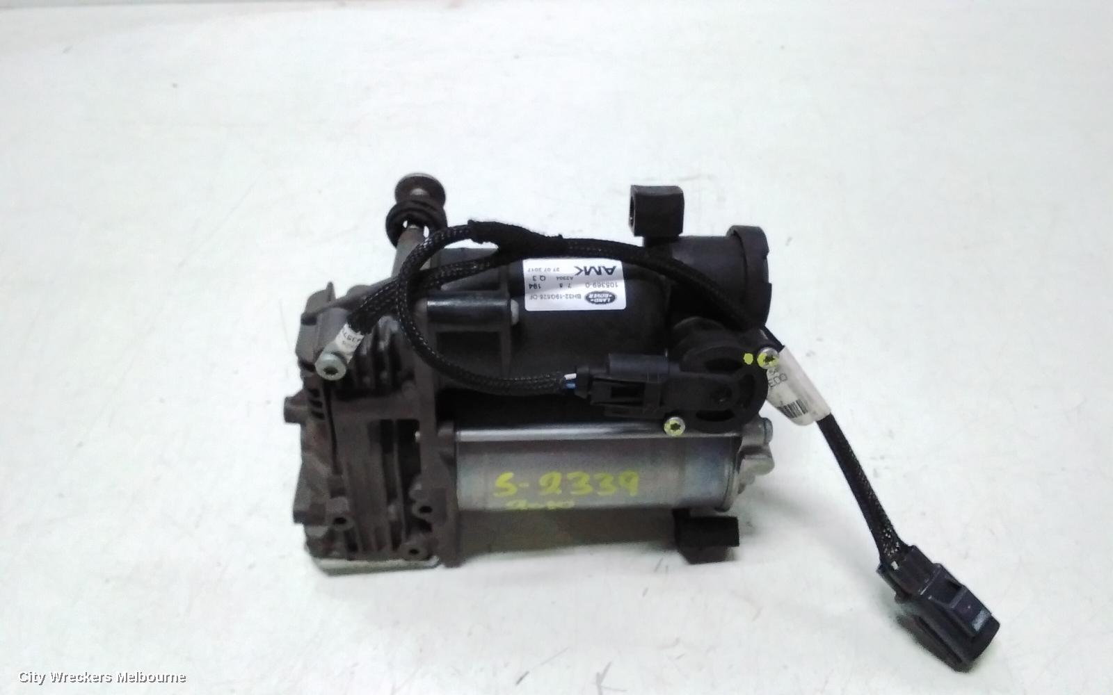 LAND ROVER RANGEROVER SPORT AIR RIDE COMPRESSOR, AIR COMPRESSOR, L320, 01/2010 - 12/2013