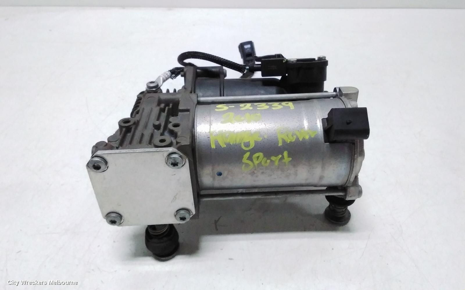 LAND ROVER RANGEROVER SPORT AIR RIDE COMPRESSOR, AIR COMPRESSOR, L320, 01/2010 - 12/2013