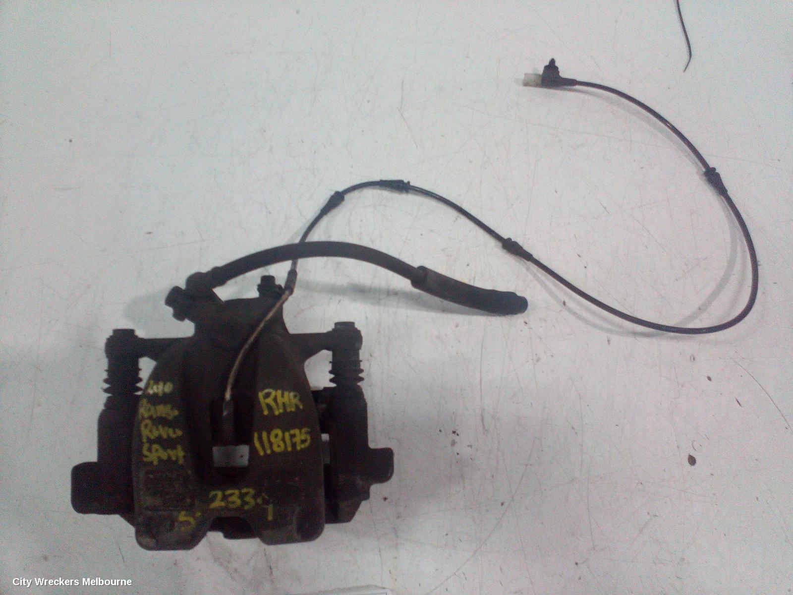 LAND ROVER RANGEROVER SPORT CALIPER, RH REAR, L320, 09/2009 - 05/2013
